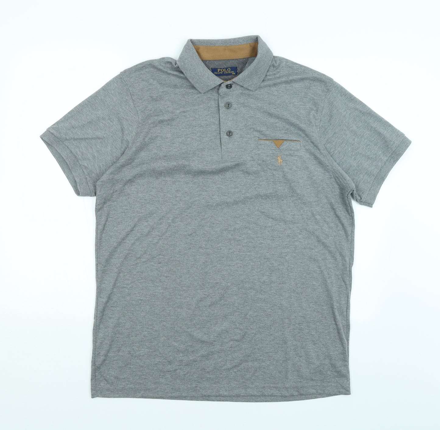 Ralph Lauren Mens Grey    Polo Size 2XL