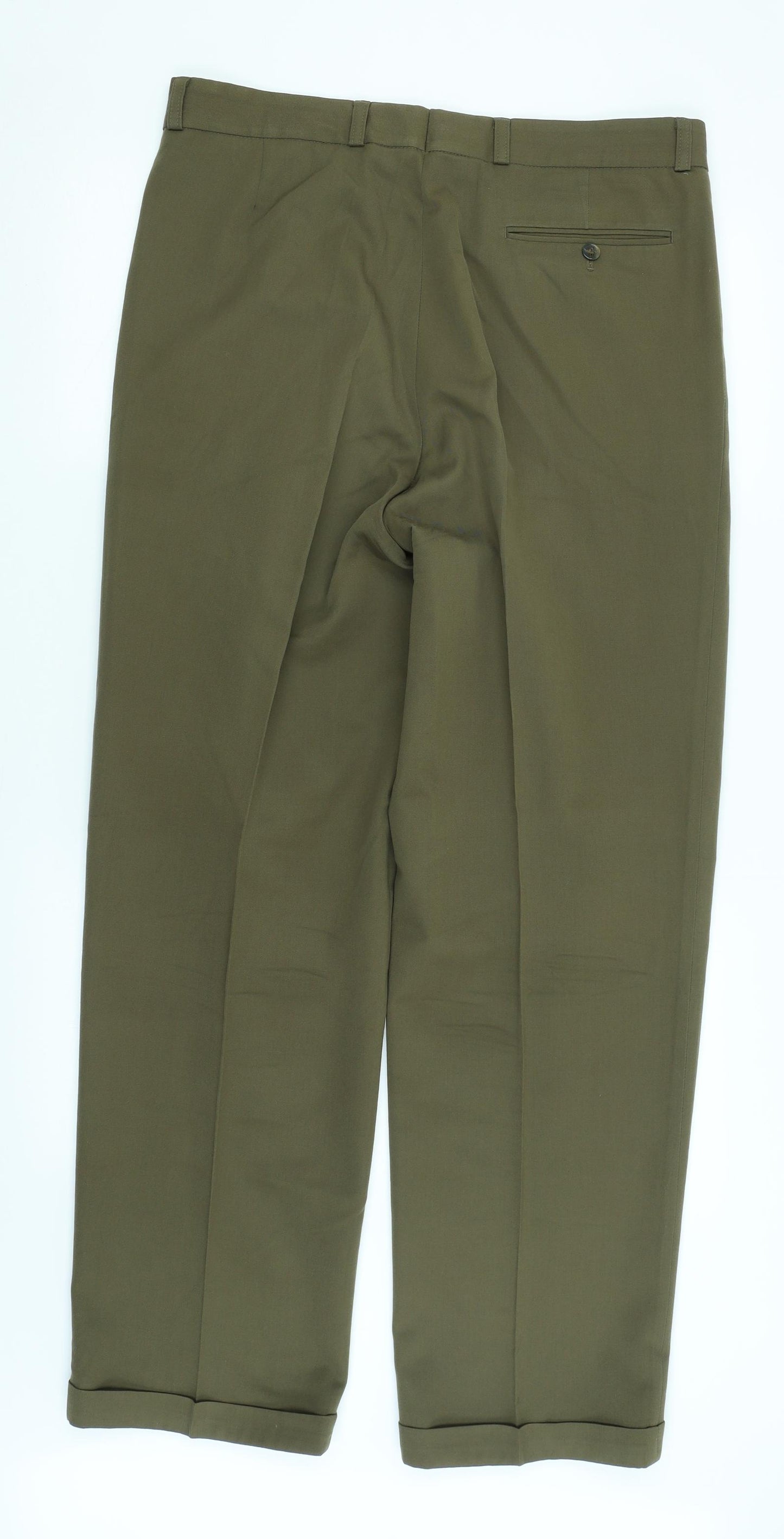 Preworn Mens Green   Trousers  Size 36 L33 in