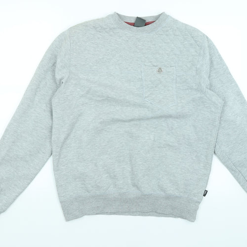 Carter Mens Grey   Pullover Jumper Size L