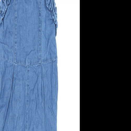 NEXT Girls Blue   Romper One-Piece Size 5 Years L11 in