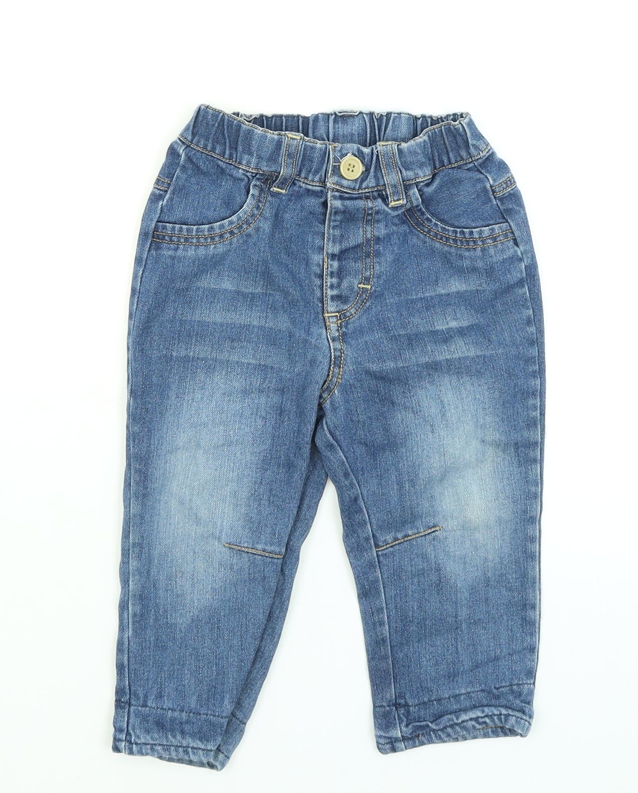 Disney Baby Baby Blue   Capri Jeans Size 9-12 Months