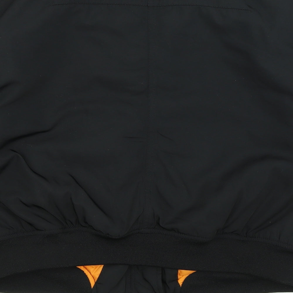 Divided Womens Black   Bomber Jacket Jacket Size L