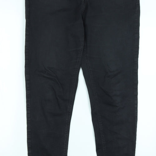 M&S Womens Black   Skinny Jeans Size L L29 in