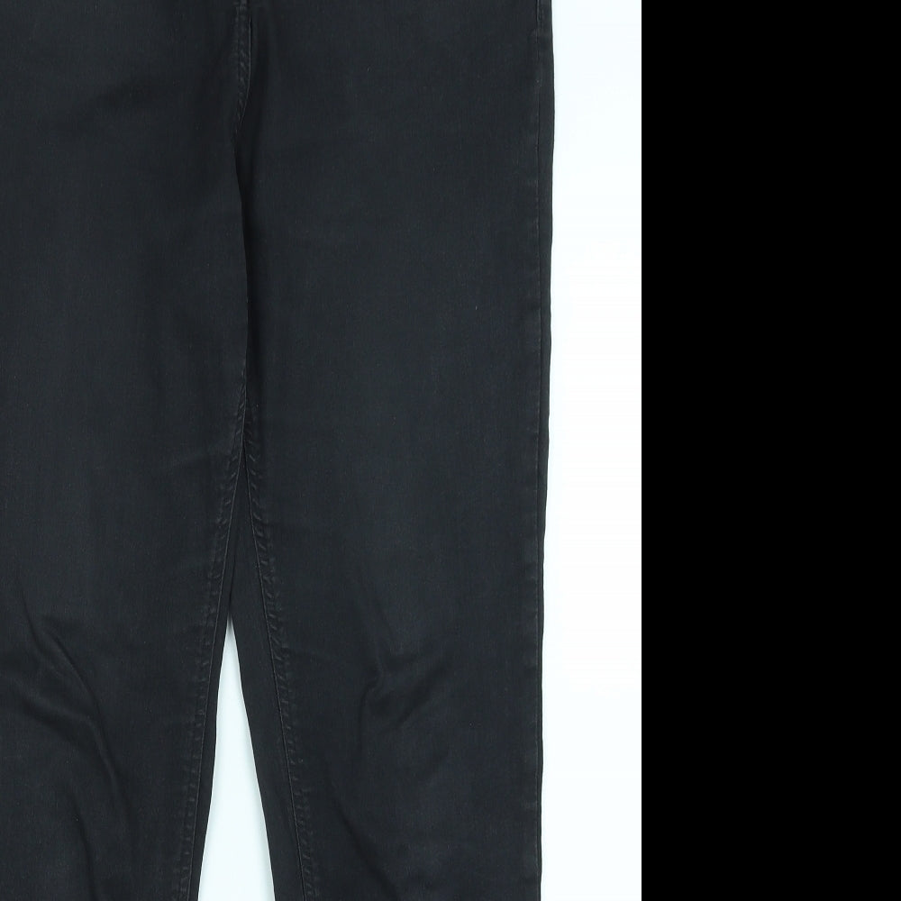M&S Womens Black   Skinny Jeans Size L L29 in