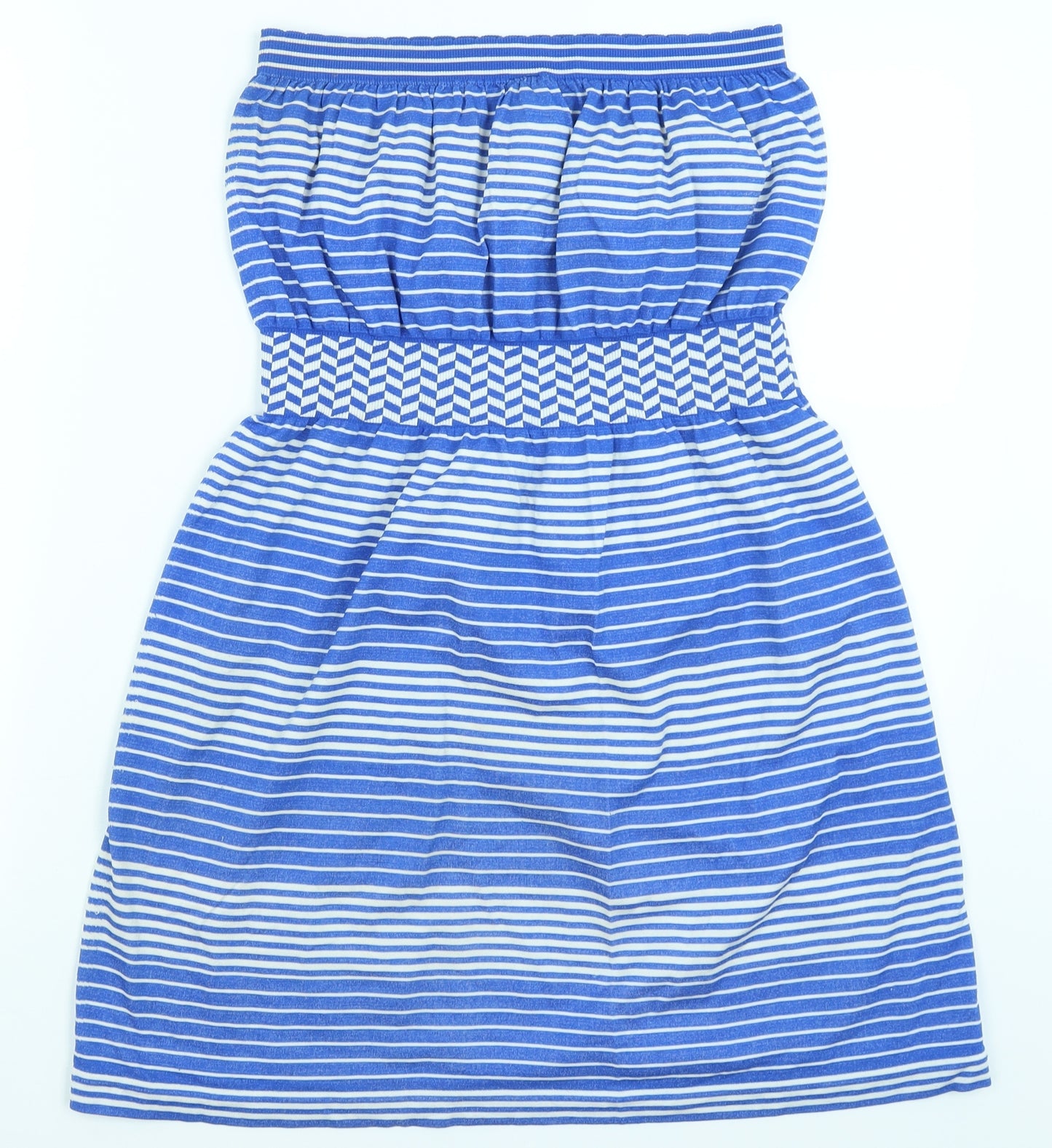 Ocean Club Womens Blue Striped  Mini  Size L