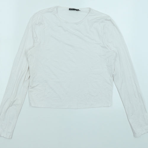 ASOS Womens White   Basic T-Shirt Size 12