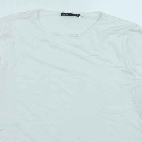 ASOS Womens White   Basic T-Shirt Size 12