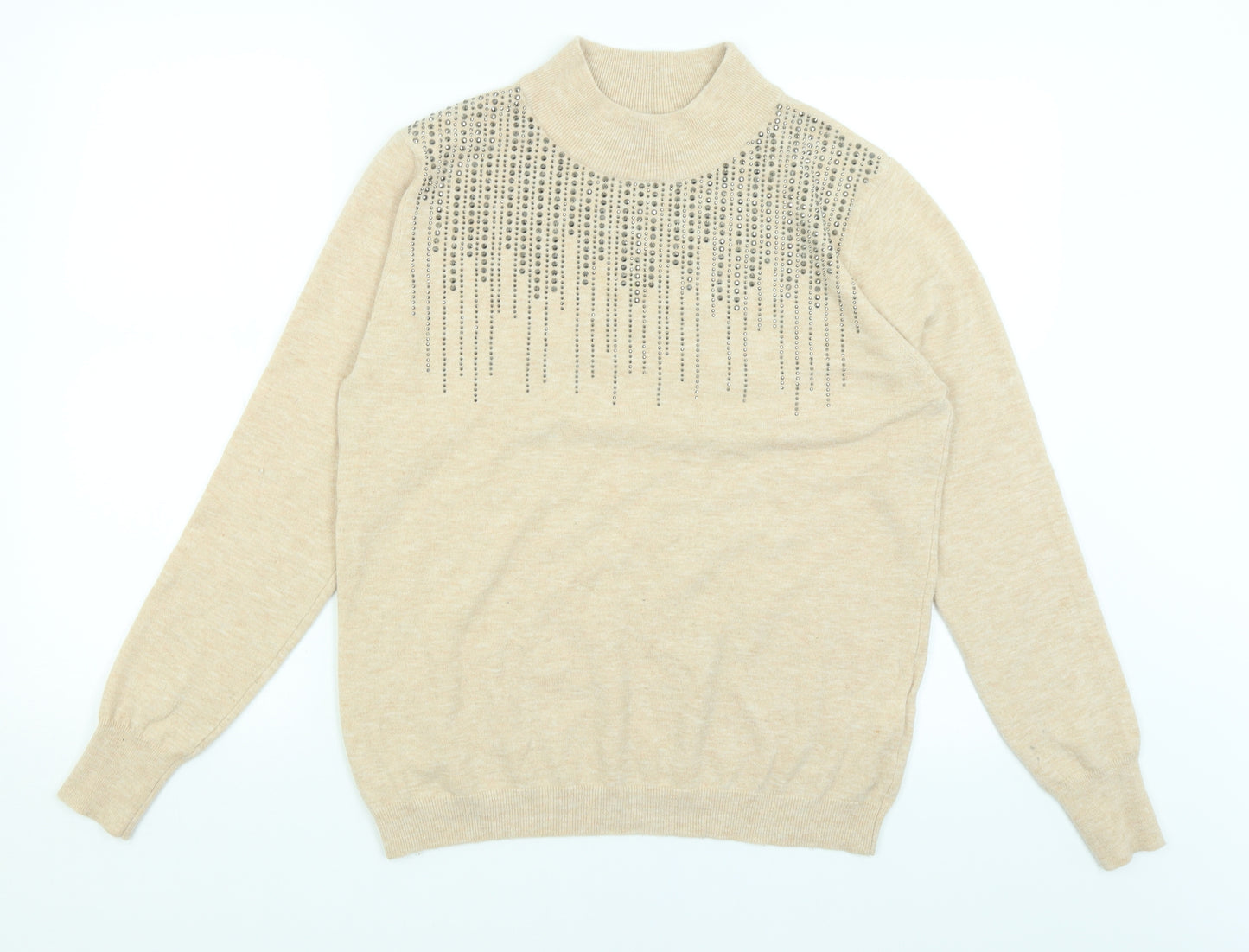 Primark Womens Beige   Pullover Jumper Size L