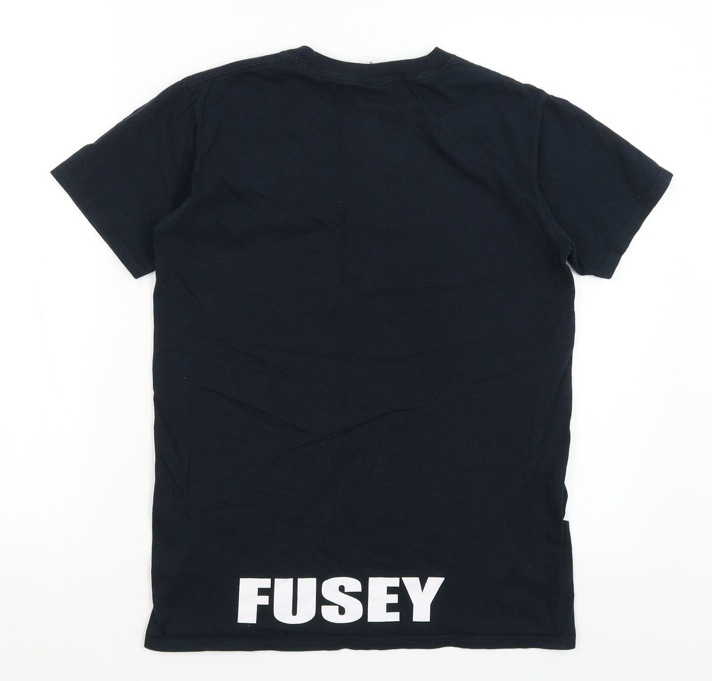 Gildan Mens Blue    T-Shirt Size S  - Fusey