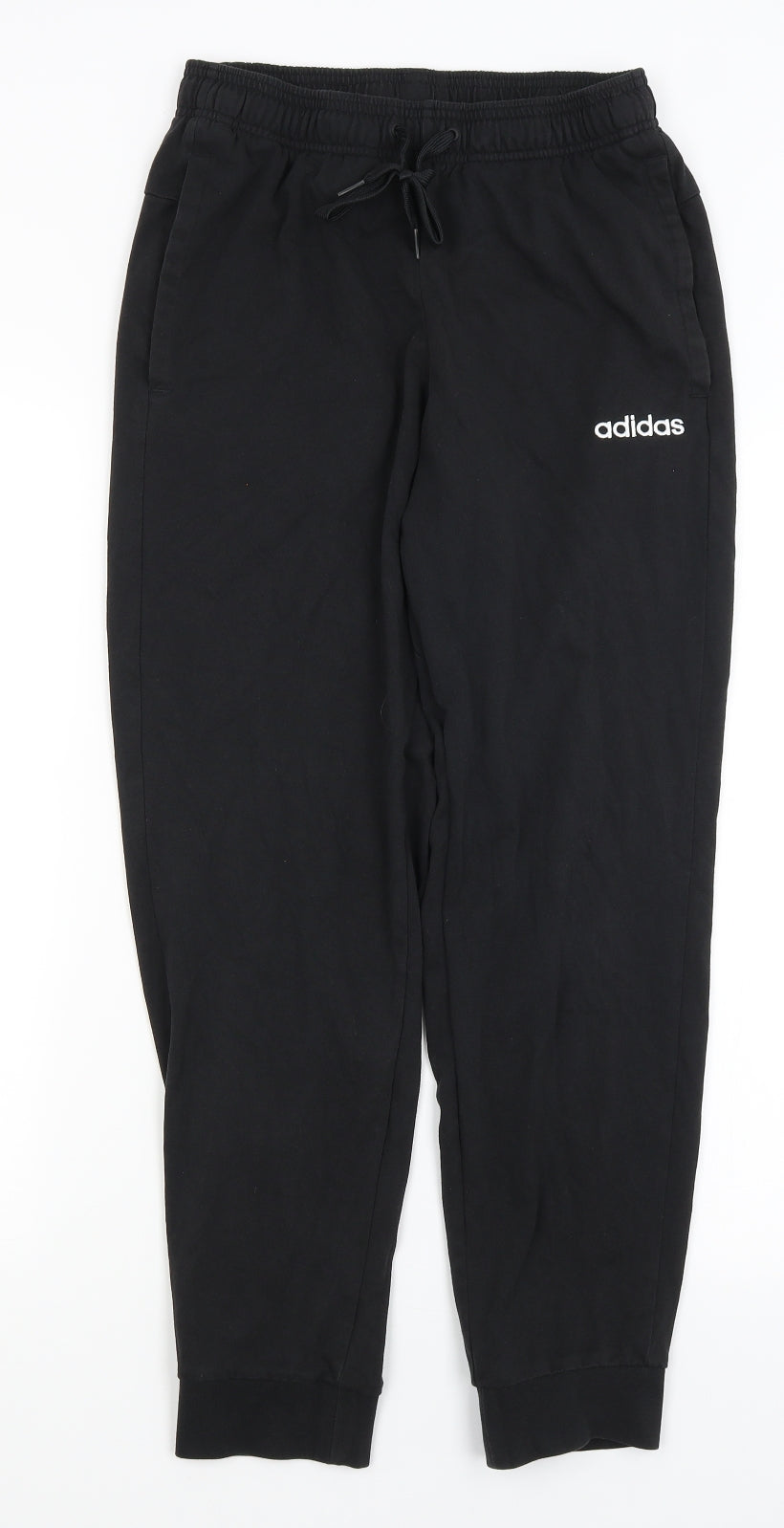 adidas Mens Black   Jogger Trousers Size S L27 in