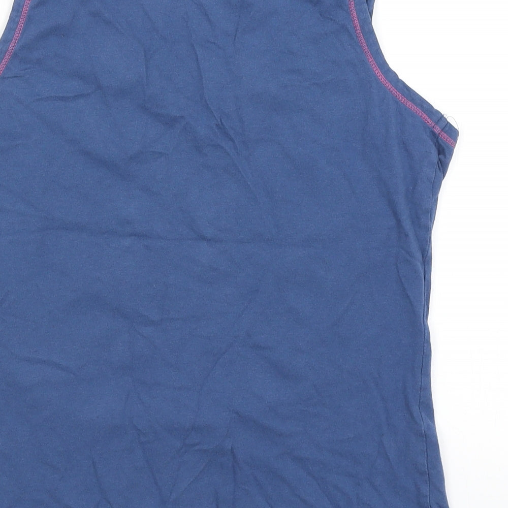 F&F Womens Blue   Basic Tank Size 8  - Love Late Nights