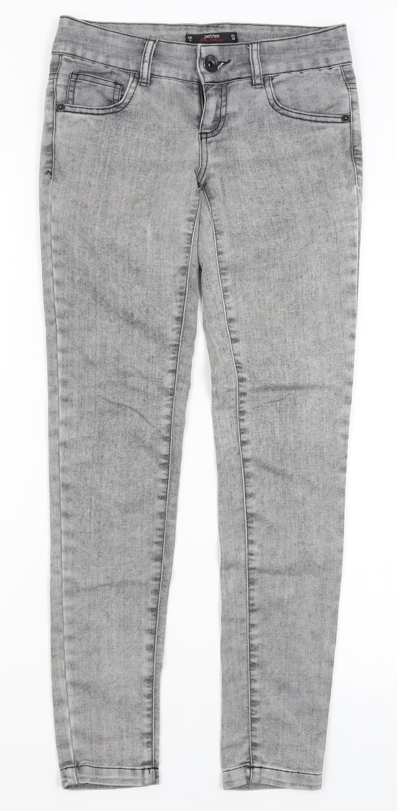 Miss Selfridge Womens Grey   Skinny Jeans Size 6 L28 in