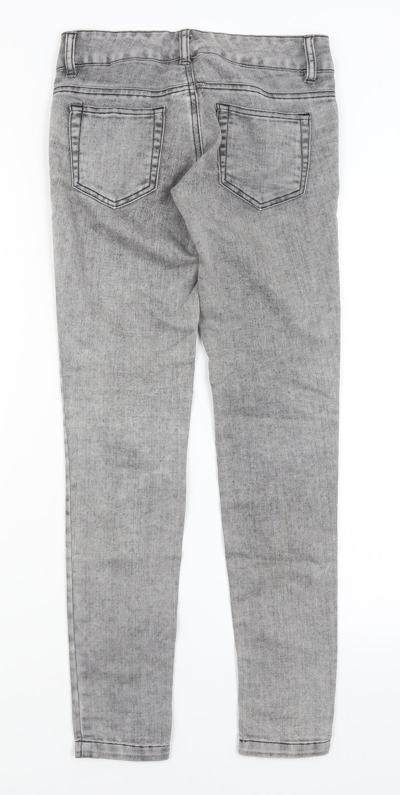 Miss Selfridge Womens Grey   Skinny Jeans Size 6 L28 in