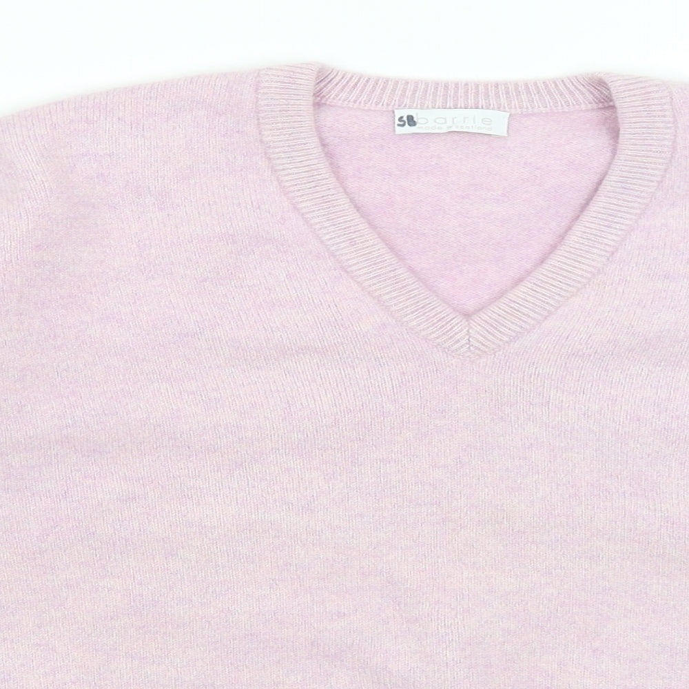 Barrie Womens Pink   Pullover Jumper Size 16