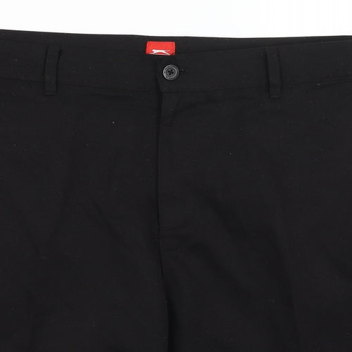 Slazeneger Mens Black   Bermuda Shorts Size 38 in