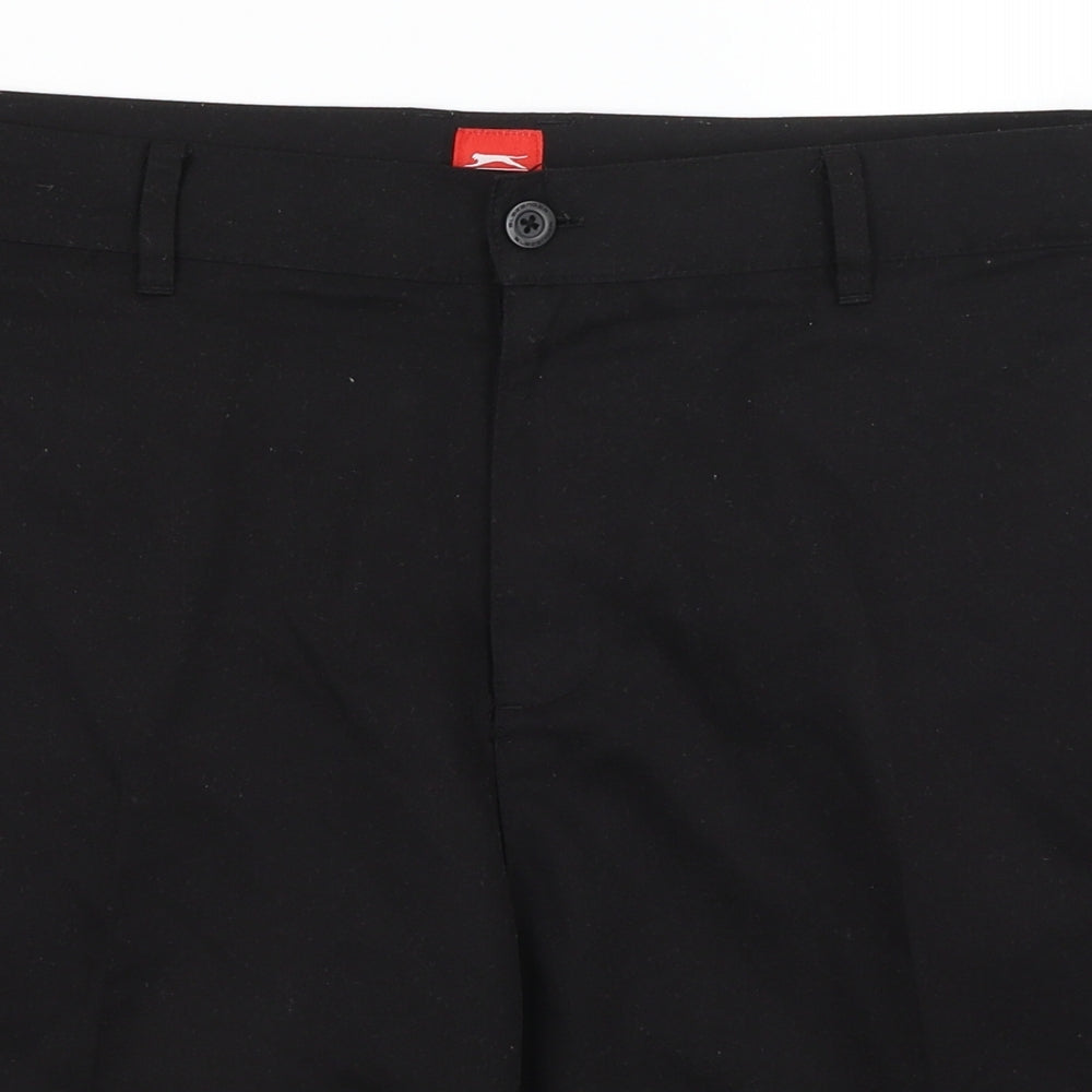 Slazeneger Mens Black   Bermuda Shorts Size 38 in