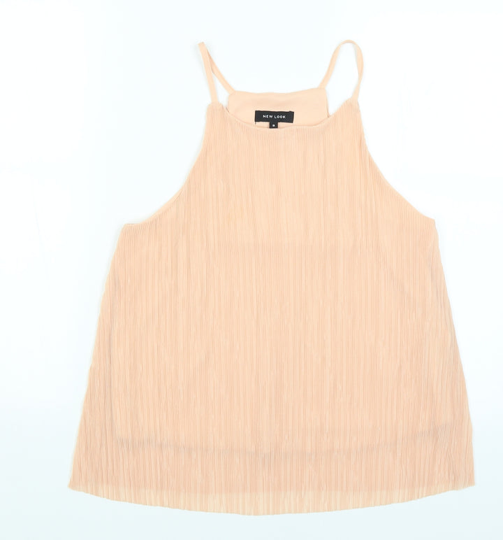 New Look Womens Pink Camisole Tank Size 8