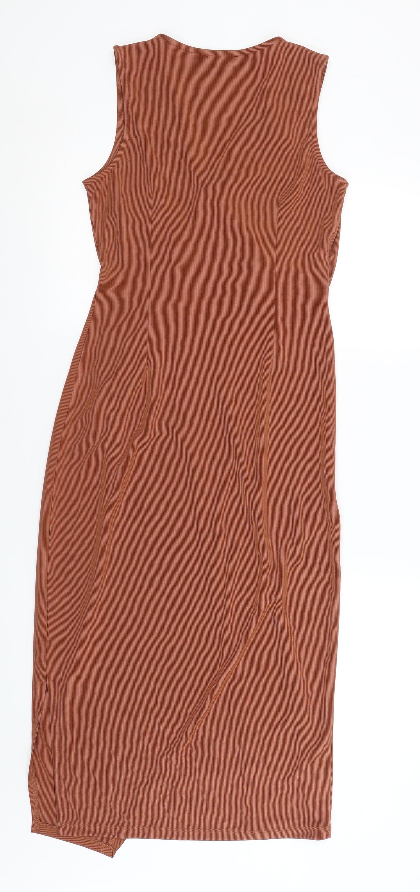 NEXT Womens Brown   Slip Dress  Size 8