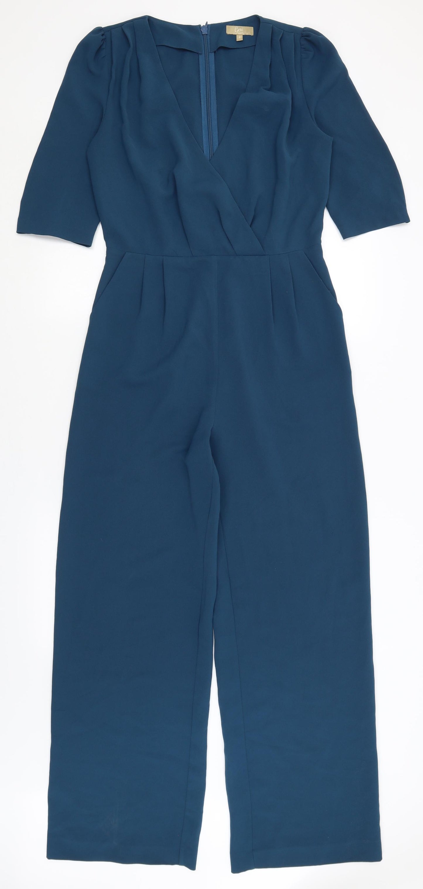 NEXT Womens Blue   Catsuit One-Piece Size 8 L31 in