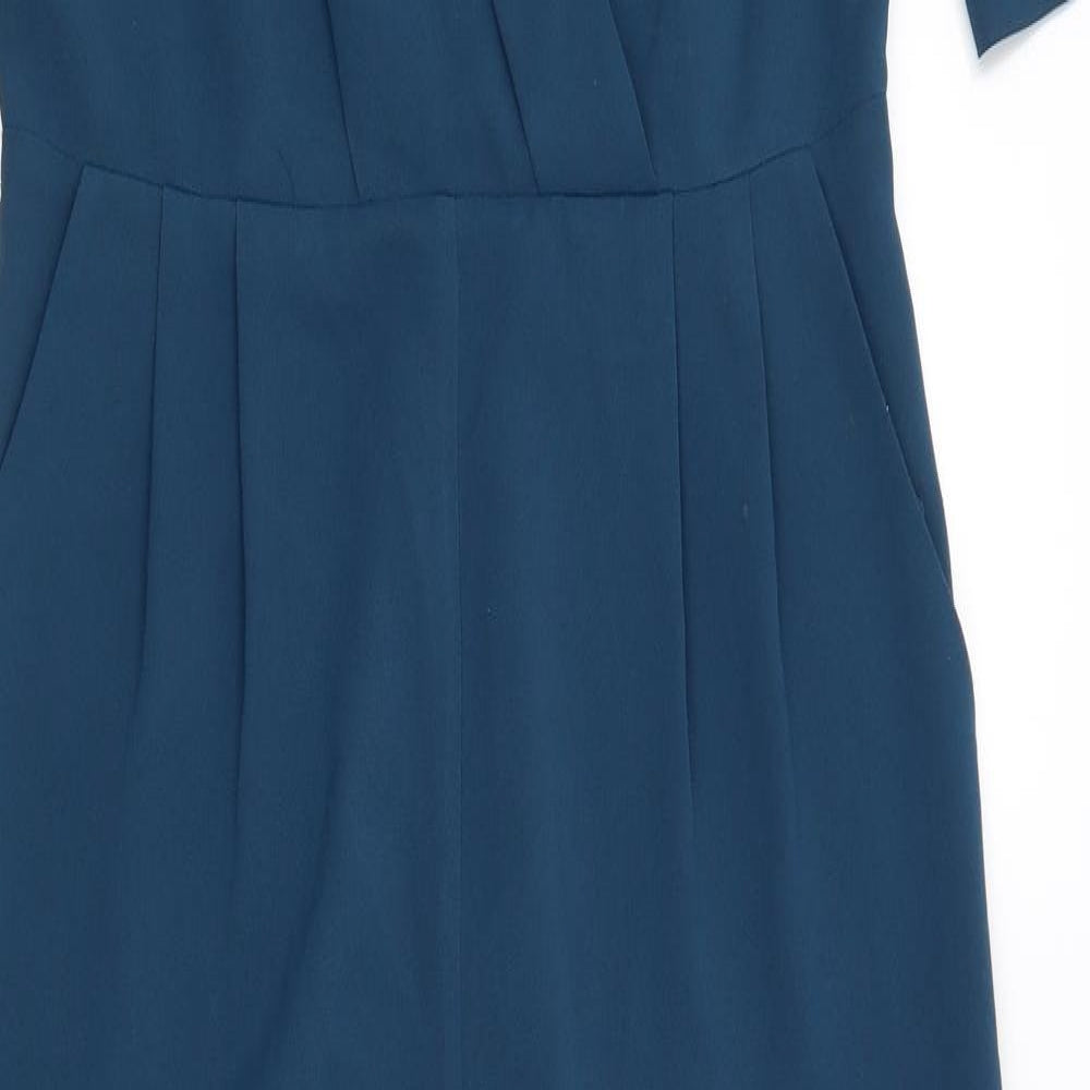 NEXT Womens Blue   Catsuit One-Piece Size 8 L31 in
