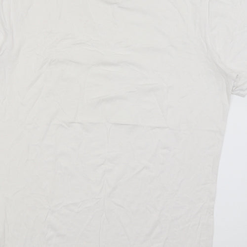 Autograph Mens White    T-Shirt Size M