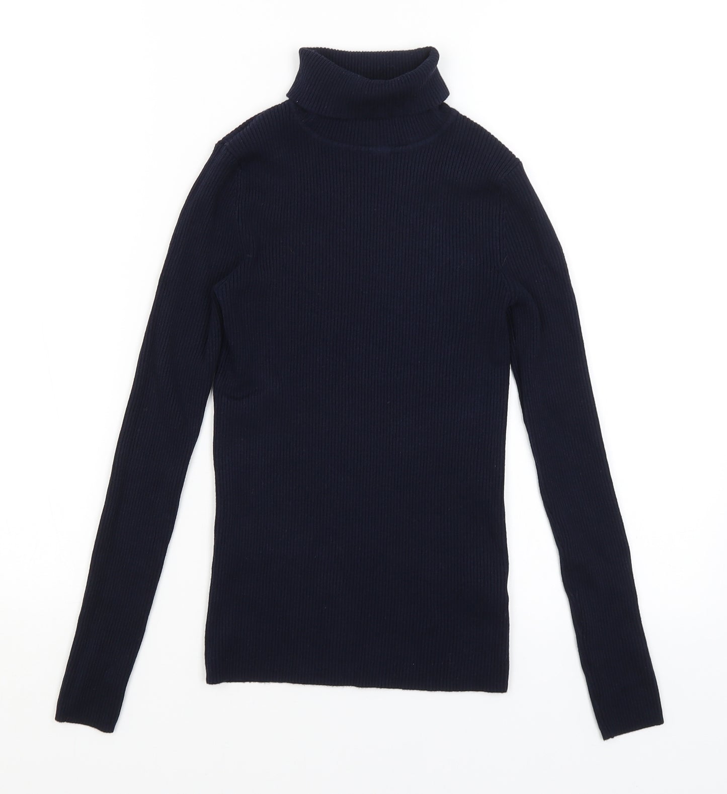 M&S Womens Blue   Basic T-Shirt Size 8