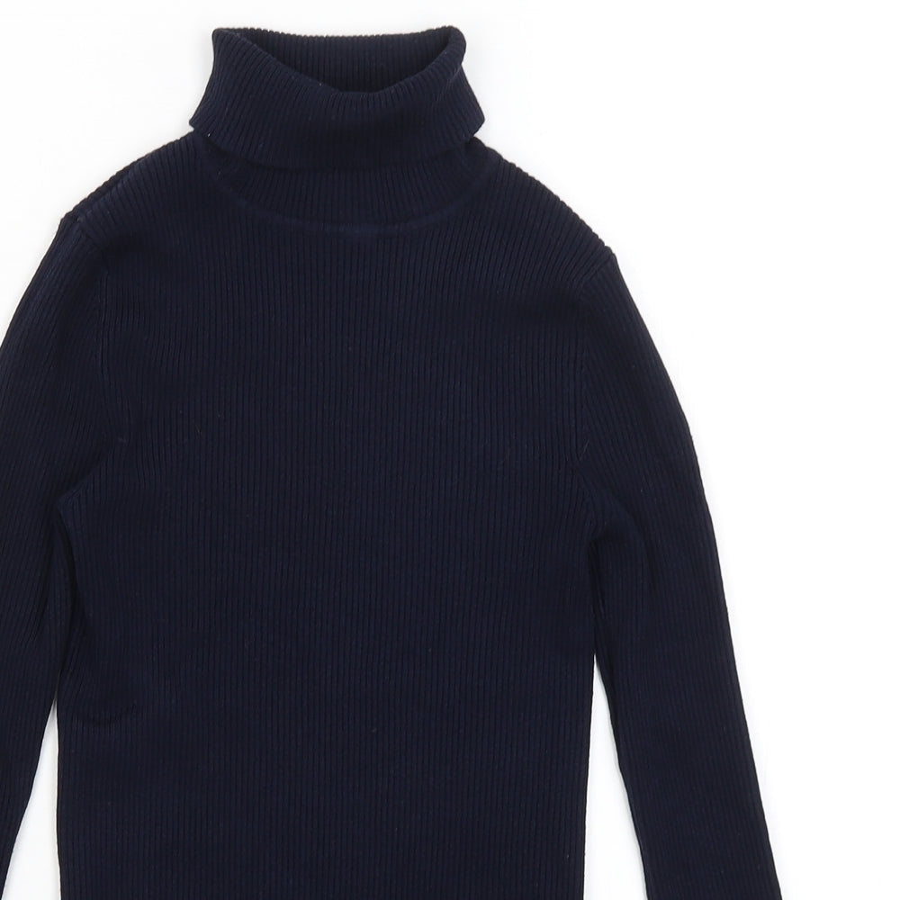 M&S Womens Blue   Basic T-Shirt Size 8