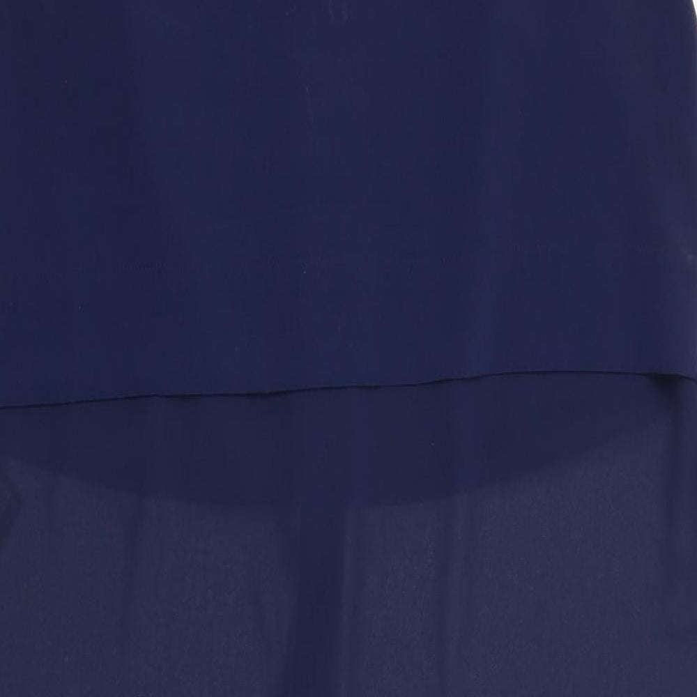 M&S Womens Blue   Tunic Button-Up Size 16