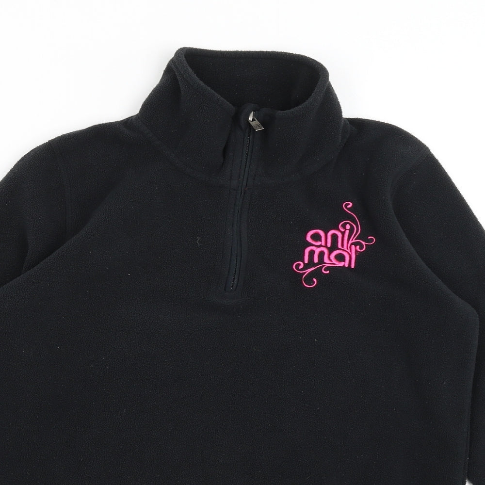 Animal Womens Black   Pullover Jumper Size 10