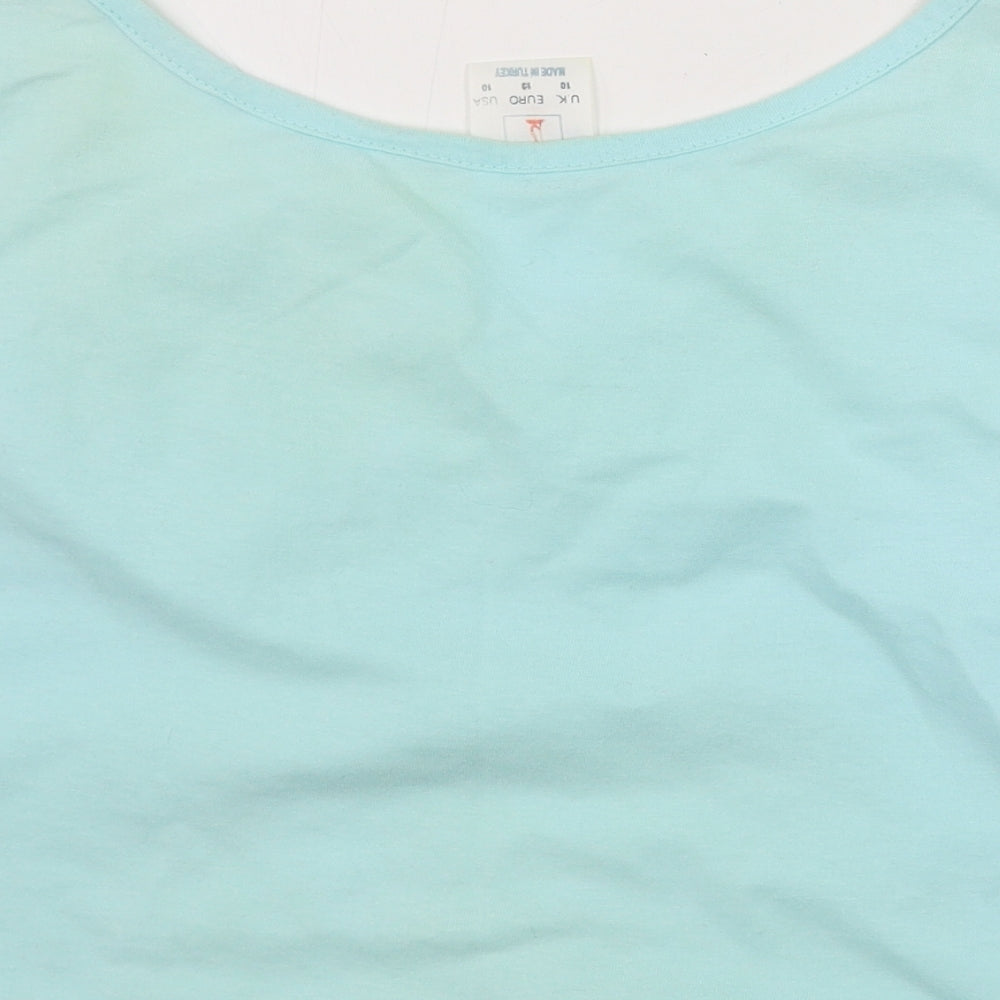 Topshop  Womens Blue   Basic Tank Size 10