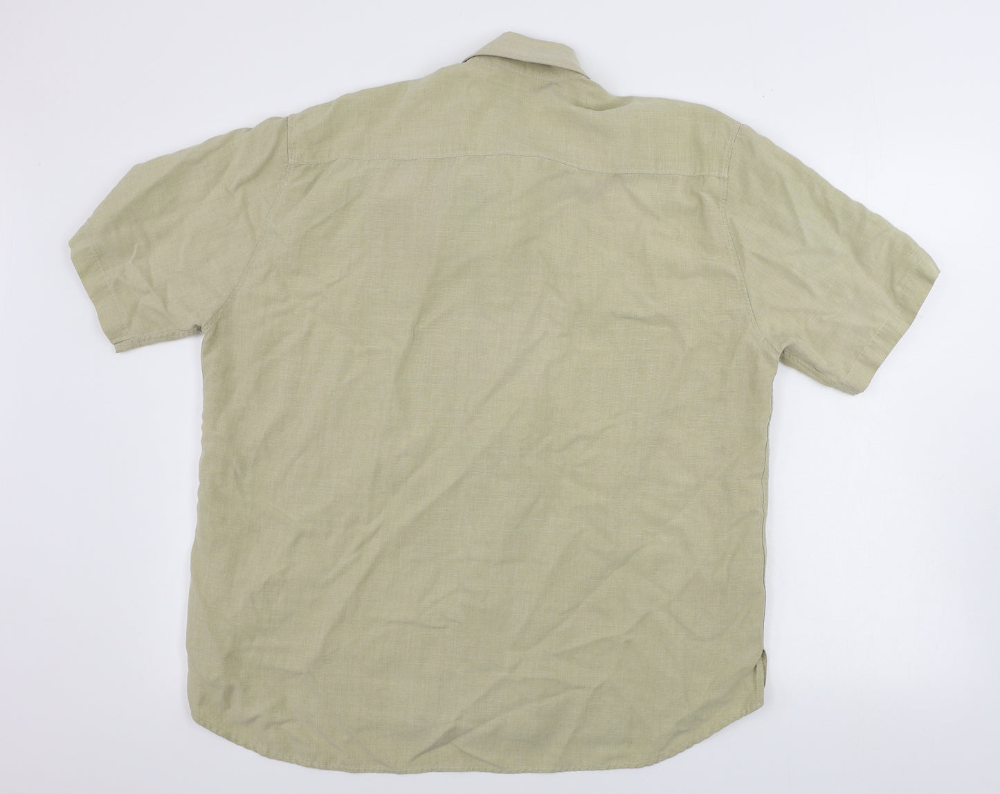 Marks and Spencer  Mens Beige    Button-Up Size L