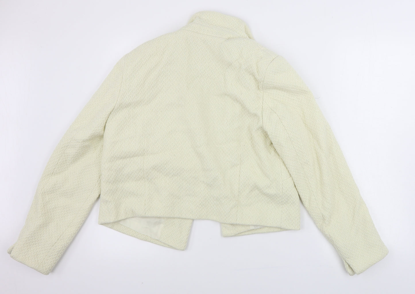 Select Womens Ivory   Jacket Coat Size 12