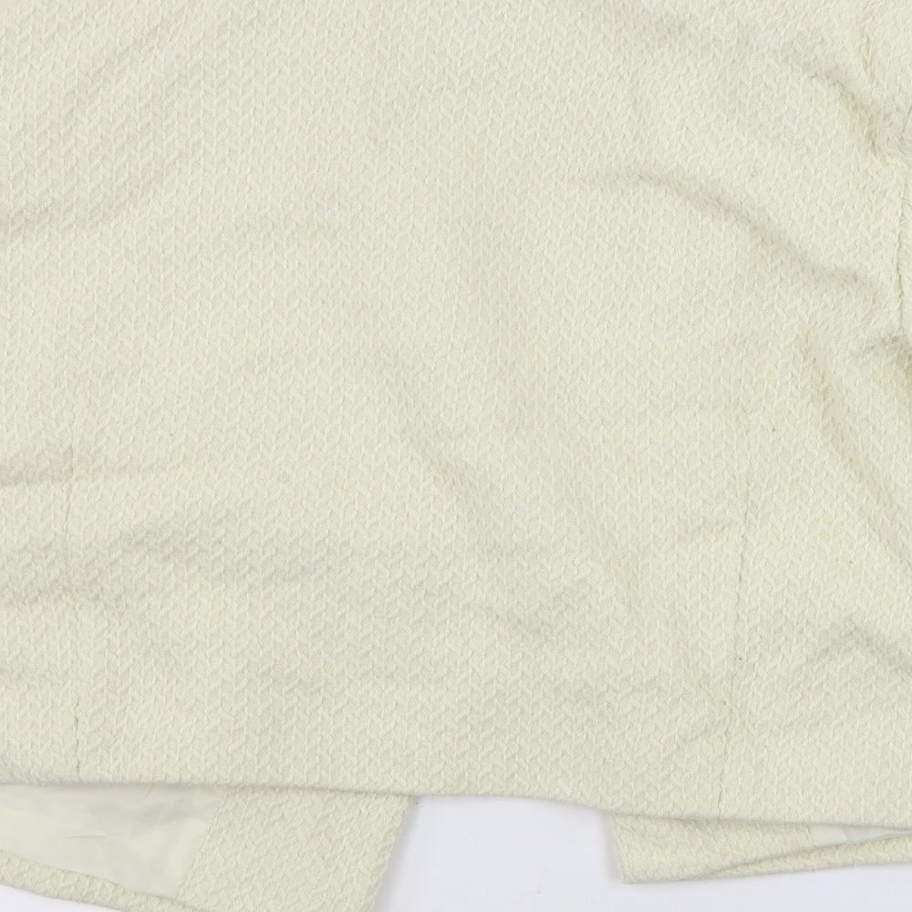 Select Womens Ivory   Jacket Coat Size 12