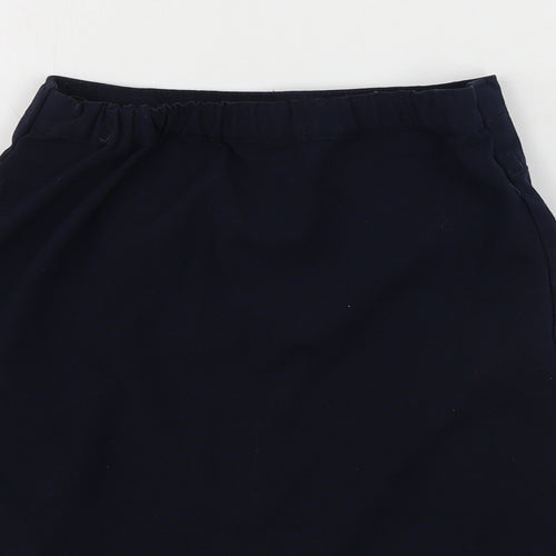 Marks and Spencer  Girls Blue   A-Line Skirt Size 6 Years