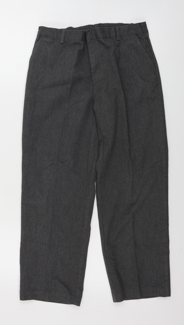 BHS Boys Grey Chino Trousers Size 10 Years