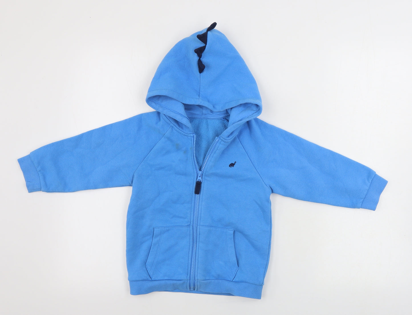 Matalan  Boys Blue   Full Zip Hoodie Size 3-4 Years
