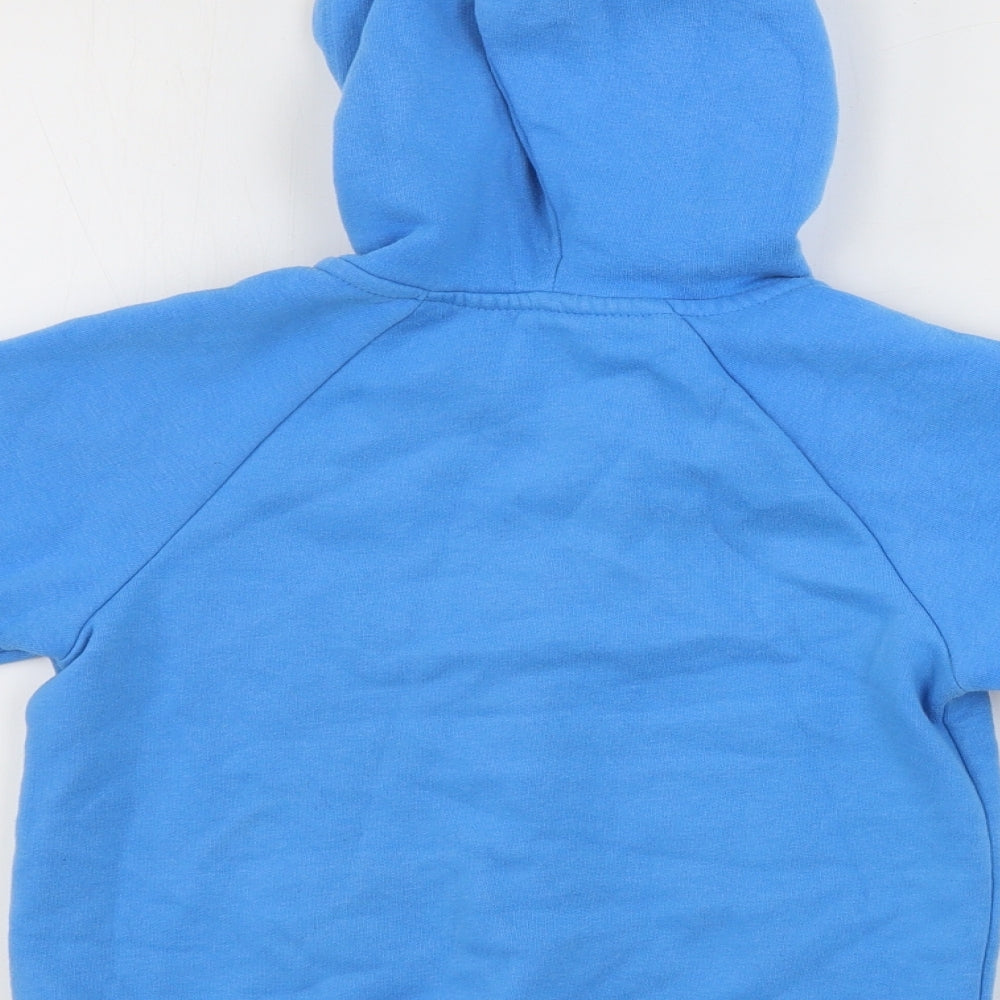 Matalan  Boys Blue   Full Zip Hoodie Size 3-4 Years