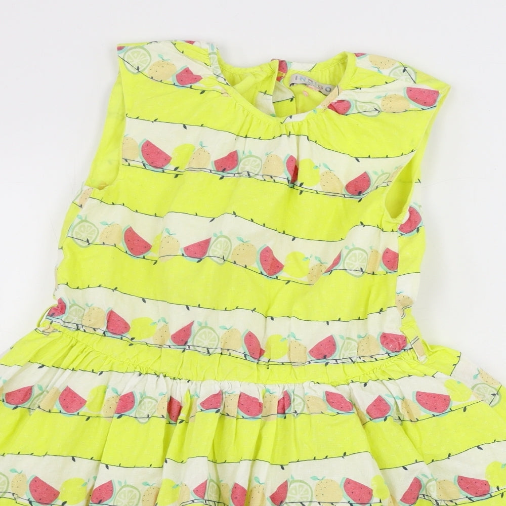 Marks and Spencer  Girls Yellow   A-Line  Size 6-7 Years