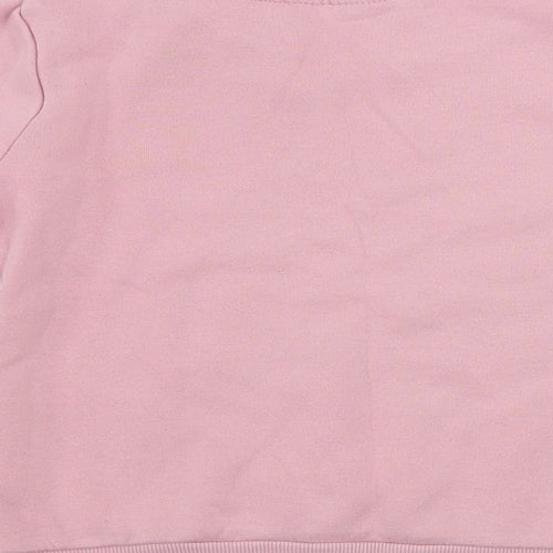 Peppers Girls Pink   Pullover Jumper Size 6-7 Years