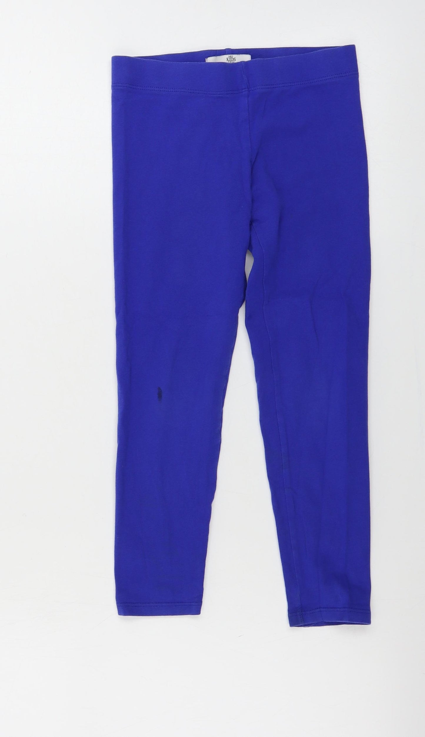 Marks and Spencer  Girls Blue   Sweatpants Trousers Size 7-8 Years