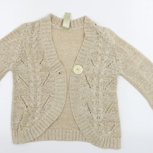 EVIE       Womens Beige   Cardigan Jumper Size 10