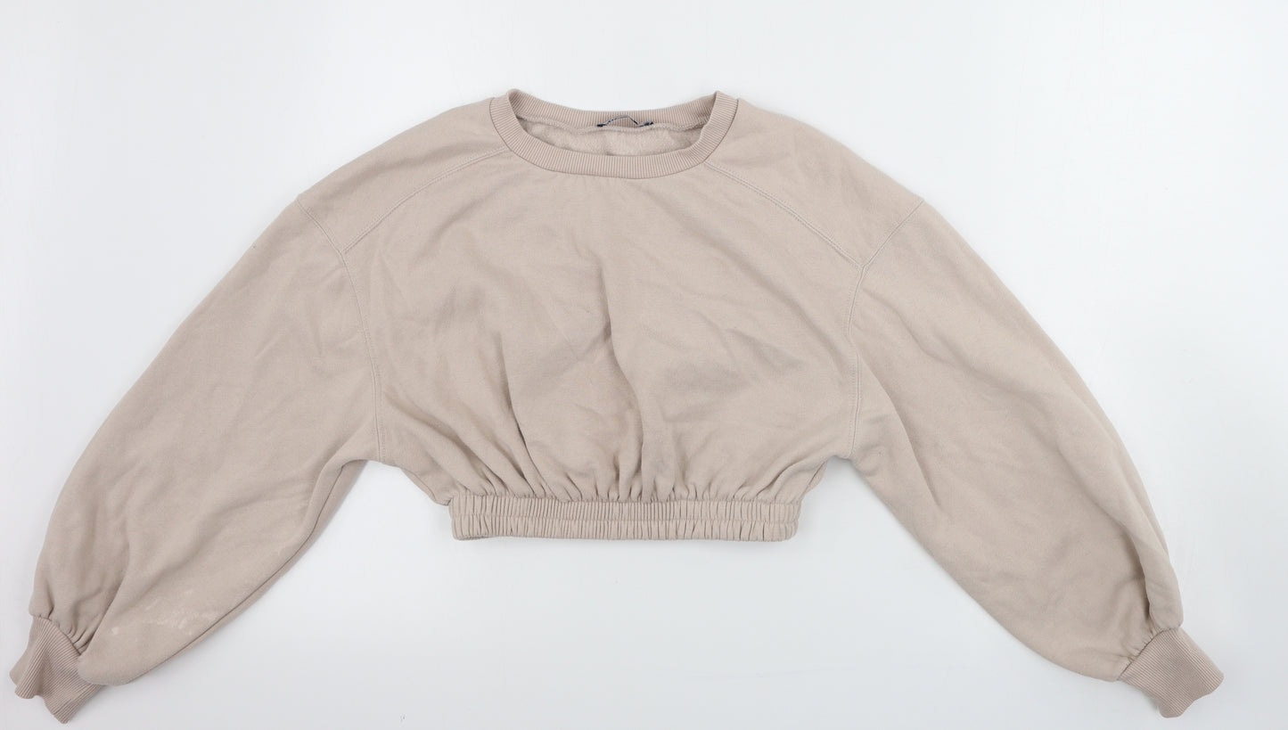 Zara  Womens Beige   Pullover Jumper Size S