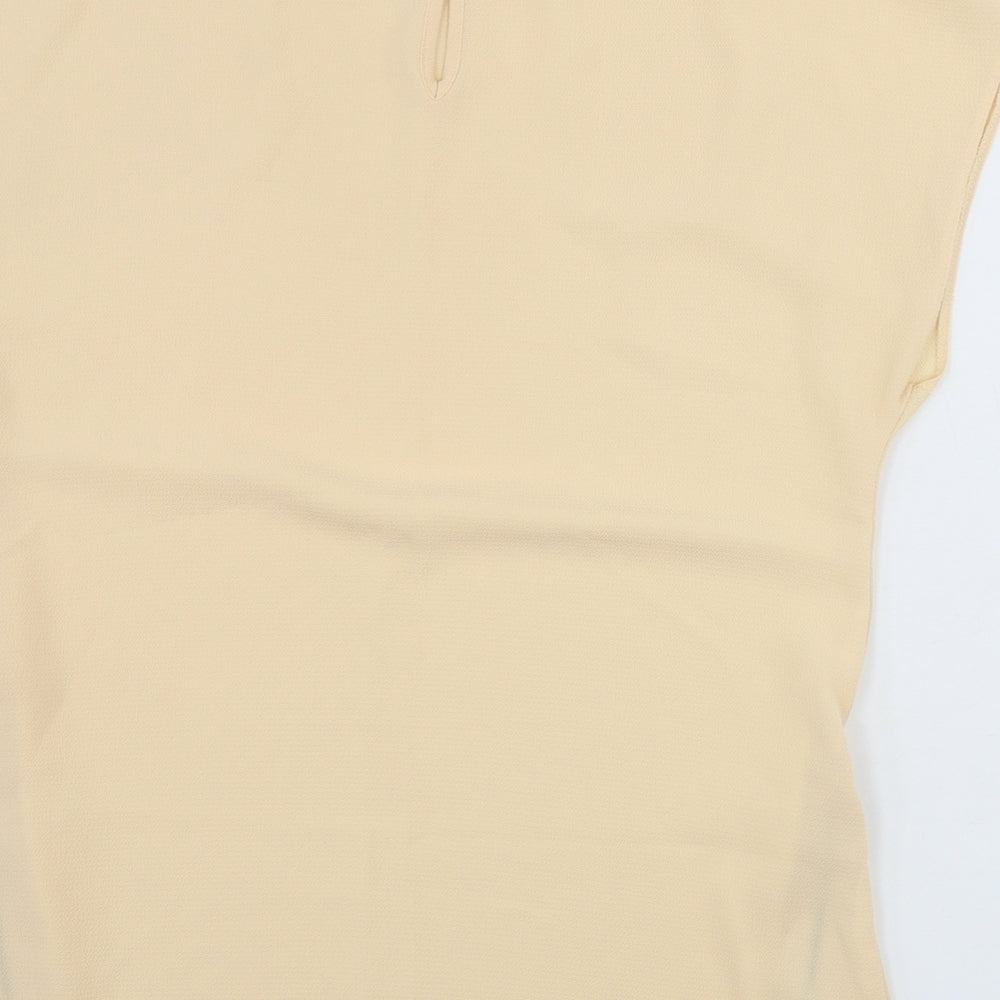 Dorothy Perkins  Womens Beige   Basic T-Shirt Size 6
