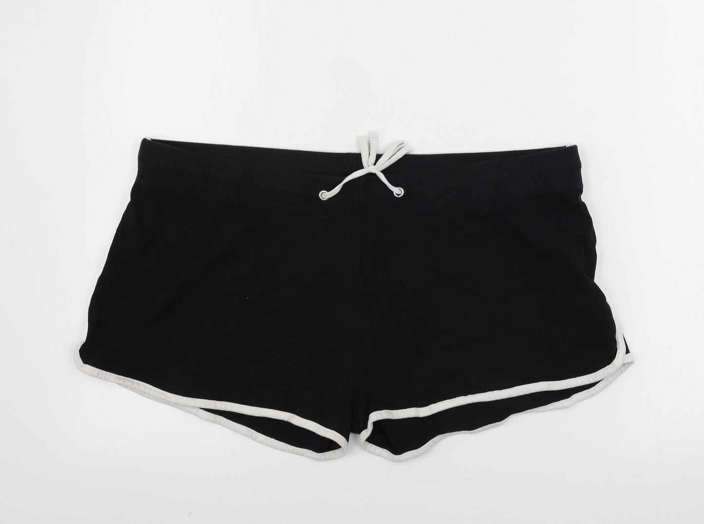 Pep&co      Womens Black   Skimmer Shorts Size 16