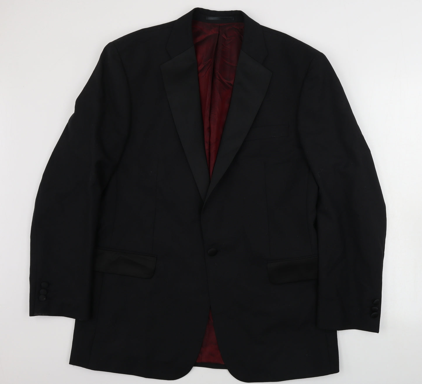 Charlton Gray  Mens Black   Jacket Blazer Size 42