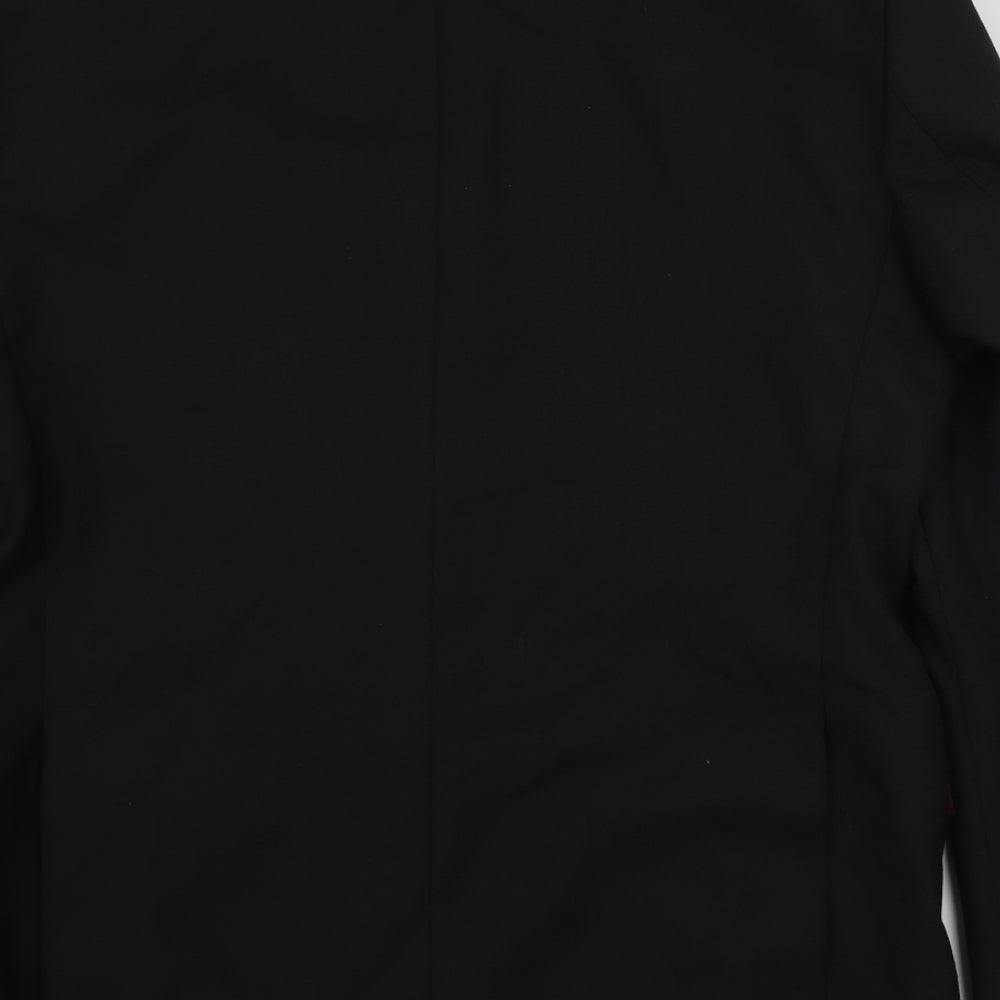 Charlton Gray  Mens Black   Jacket Blazer Size 42