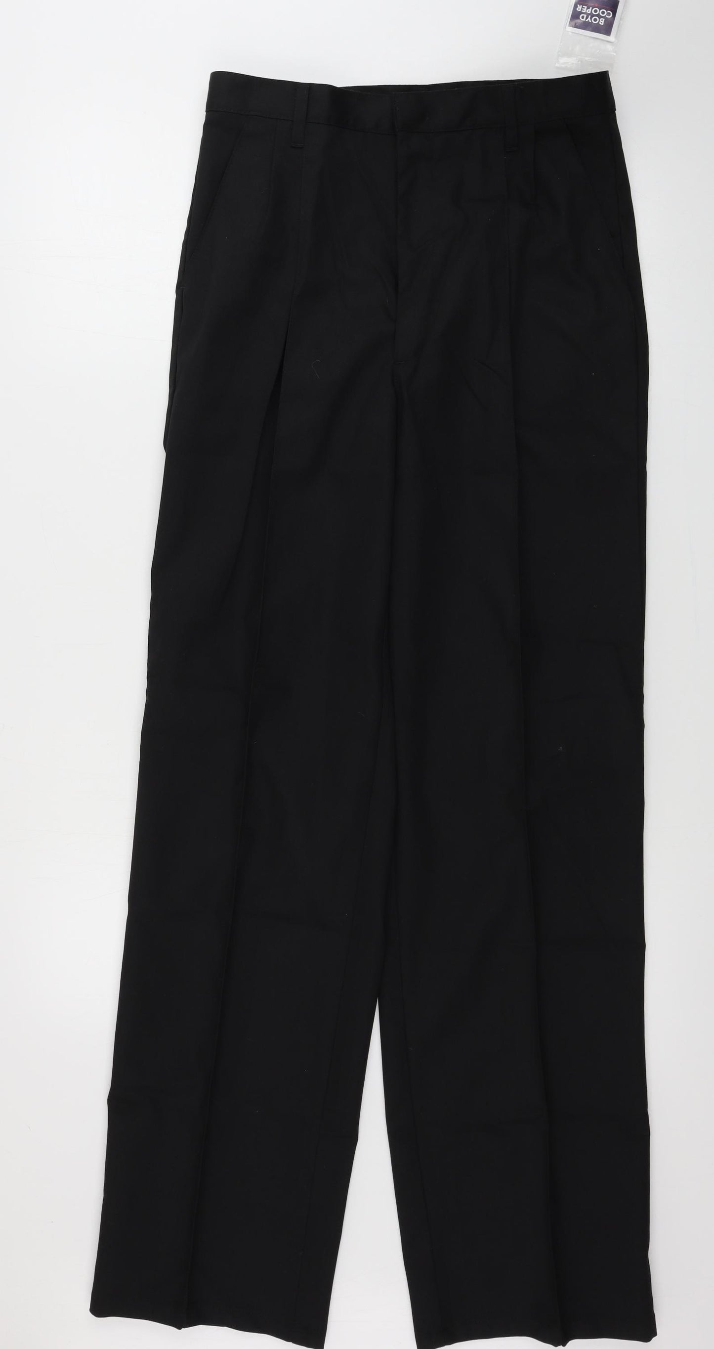 Boyd Cooper   Mens Black   Trousers  Size 30 in L33 in