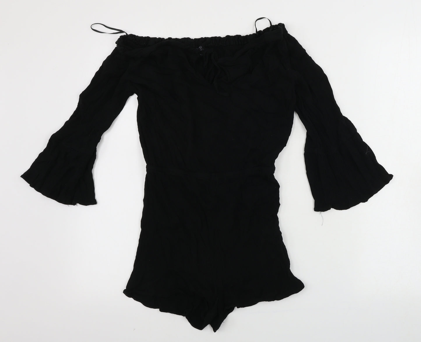 Topshop  Womens Black   Jumpsuit One-Piece Size 10