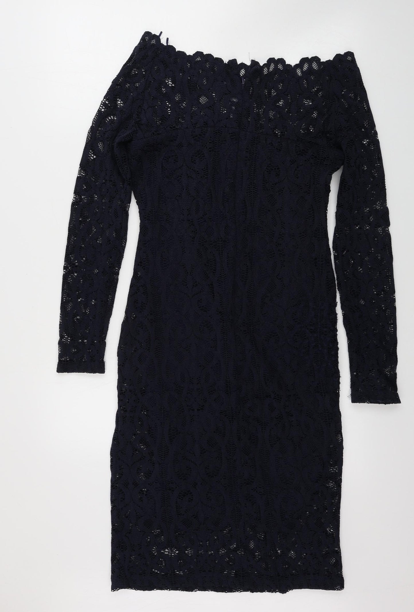 NEXT  Womens Blue Floral  Bodycon  Size 12