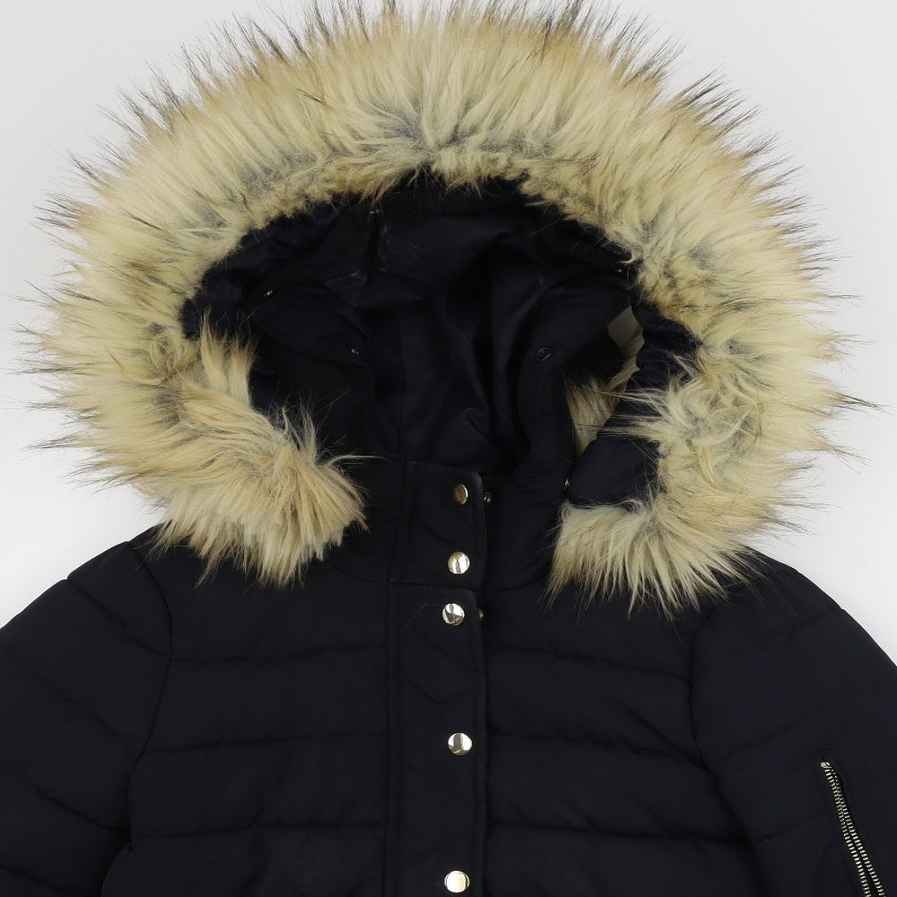 Topshop  Womens Blue   Jacket Coat Size 6